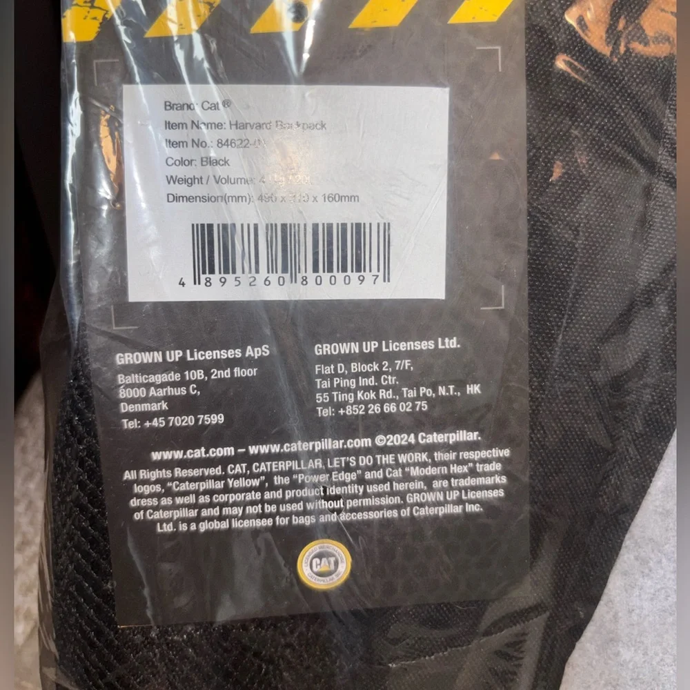 CAT Logo Backpack - Picture 9 of 10